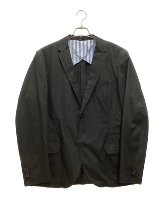 DANIELE ALESSANDRINI Chaqueta a medida algodón Talla: 52 Hombre Negro Foto 1 de 4