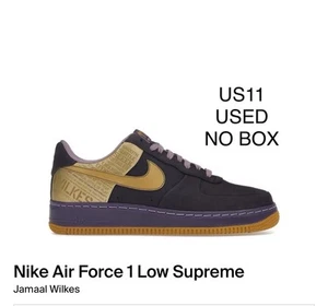 Size 11 - Nike Air Force 1 Supreme 07 Wilkes Original Six - Picture 1 of 7