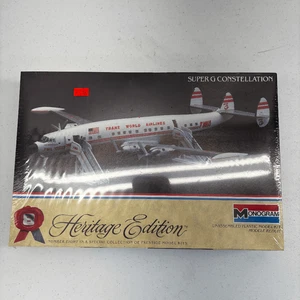New Monogram Heritage Edition #6058 Super G Constellation TWA Scale Model - Picture 1 of 7