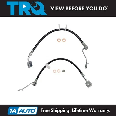 Juego de mangueras de freno TRQ para Dodge Ram 1500 2009-2010 Foto 1 de 4