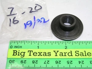 Tuerca de acero retenedor de eje de amoladora angular 7/16"-20 con eje pequeño - Imagen 1 de 2