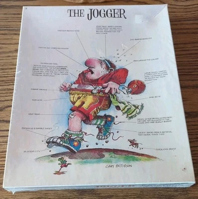 Rompecabezas 550 + PC PP926 nuevo sellado vintage THE JOGGER GARY PATTERSON 1980 EJERCICIO Foto 1 de 4