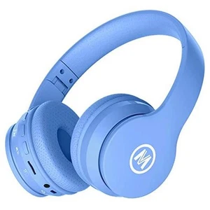 Headphones Wireless Kids Volume Limited 94-110dB (Aldult) Over Ear 05-Sky Blue - Picture 1 of 7