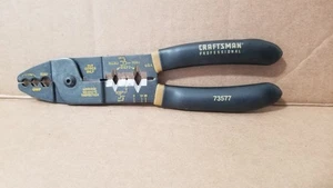 Vintage Craftsman USA 73577 Profi Koax Abisolierer Crimper Schneider Zange, sehr guter Zustand - Bild 1 von 15