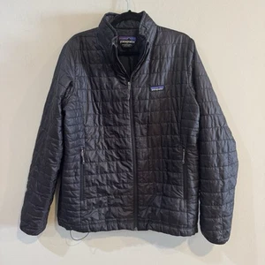 Patagonia Women’s Nano Puff Jacket Black Size XL - Picture 1 of 4