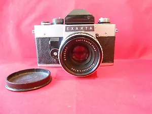 Exakta Kamera mit Carl-Zeiss Pancolar 1.8/50mm - Bild 1 von 7