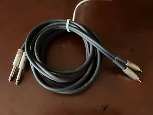 Hosa InterConnect RCA to 1/4" 10' Cable - Picture 1 of 1