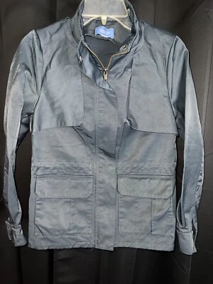 Simply Vera Wang Utility Jacket Size XS Navy Military Style Full Zip - Image 1 of 4