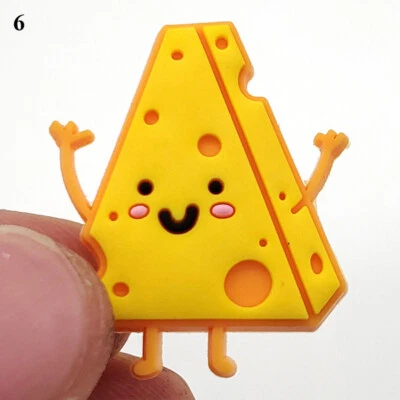 Shoe Charms Cartoon Fast Food Shoe Buckle Shoe Rubber Charm  Kids Gifts❃ ➦ - Image 1 of 4