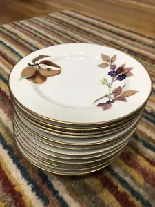ROYAL WORCESTER EVESHAM GOLD 6.5” BREAD DESSERT PLATE - ENGLAND 12 Available - Picture 1 of 3