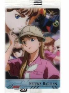 plastic card Gundam Wing W anime Relena Darlian Peacecraft GH03-031-049 - Picture 1 of 2