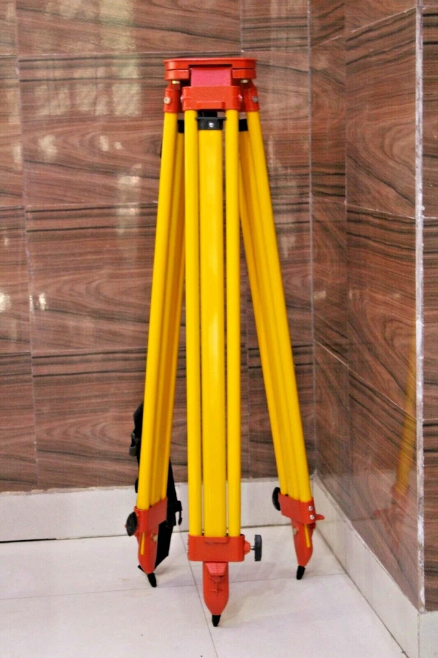 Levels & Survey equipment Aluminum Ovell Tripod Single lock survey Tripod stand