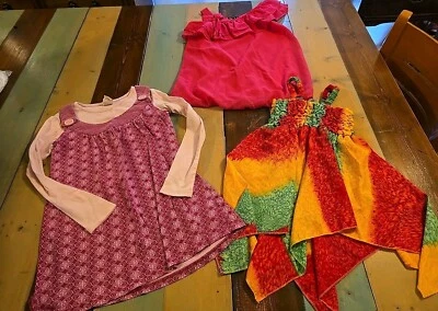 Lote de 3 vestidos para niña talla M (7-8) Foto 1 de 4