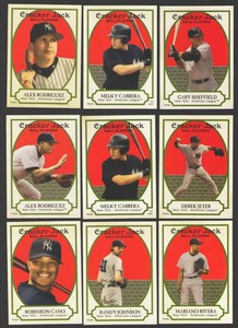 2005 Topps Cracker Jack w/ SPs - NEW YORK YANKEES Team Set