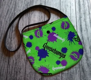 Gänsehaut grün Umhängetasche Unisex Tasche Handtasche Beuteltasche Festival Handarbeit auf Bestellung - Bild 1 von 5