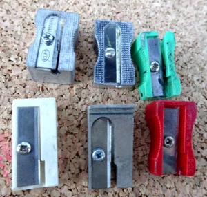 PUNTAX & KUM PENCIL SHARPENER  SACAPUNTAS MADE SPAIN, GERMANY, VINTAGE 6 ITEMS - Imagen 1 de 11