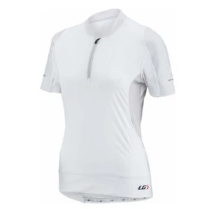 Louis Garneau Gloria White Cycling Jersey L47445 Women's Size L - Picture 1 of 2
