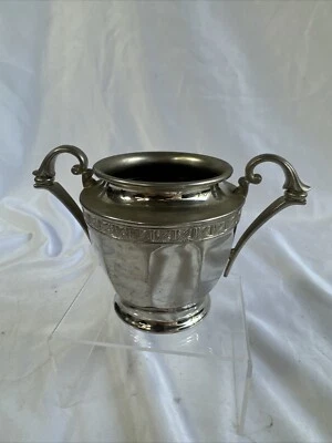 Taza/tazón de azúcar cromada Art Deco vintage de Westinghouse Foto 1 de 4