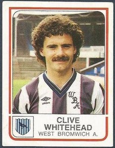 PANINI FOOTBALL 84-#338-WEST BROMWICH ALBION-CLIVE WHITEHEAD