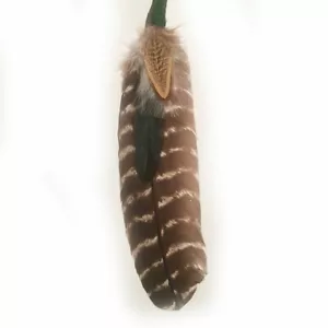 ref: vert foncé03 Plume AMERINDIEN HURON 5 Nations Canada color: vert foncé - Imagen 1 de 3