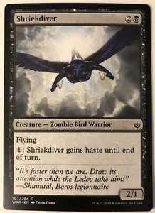 MTG Shriekdiver War of the Spark 103/264 Regular Common - Picture 1 of 1