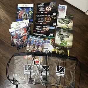 Supercross Mixed Lot of Memorabilia Poster Magazines Clear Bags - Picture 1 of 4
