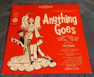 Anything Goes Original Broadway Cast, Epic Records FLS-15100 Stereo, 1962 - Picture 1 of 1