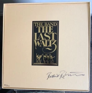 THE BAND 12" 3LP Vinyl BOX SET The Last Waltz ROBBIE ROBERTSON signed 2003 RHINO - Picture 1 of 11