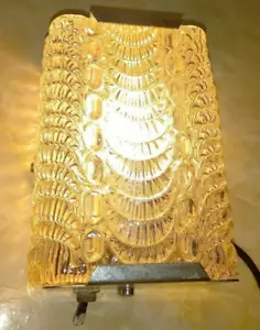 Besonders schöne schlichte Wandlampe Design 50er Jahre Seguso alte Wandlampe Vintage - Bild 1 von 12