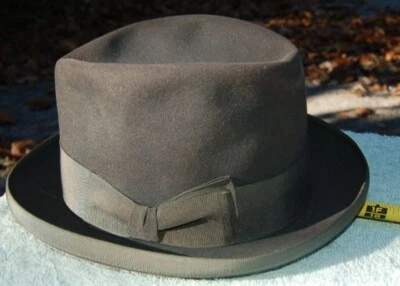 Homburg vintage La Salle, talla 7 1/4 excelente estado - H36 Foto 1 de 3