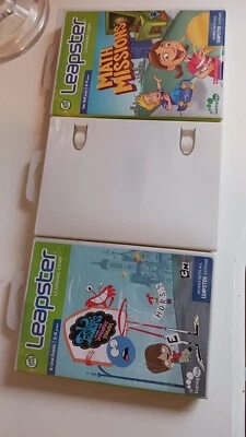 Leap Frog Leapster Learning 3 Games - Image 1 of 4