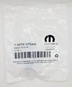 Genuine Mopar 04743278AA Wheel Tire Rubber Air Valve Stem Dodge Chrysler - Picture 1 of 6