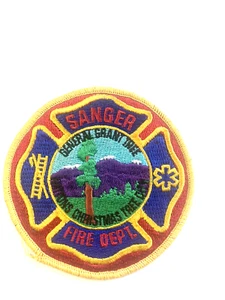 Sanger California Fire Department Patch - Picture 1 of 1