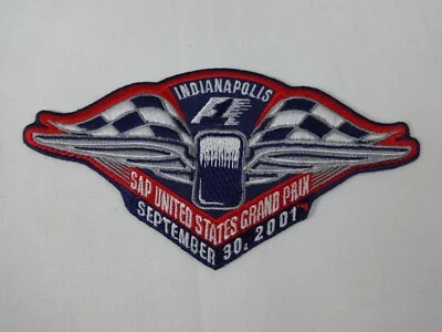 2001 Formula-1 United States Grand Prix Indianapolis Event Collector Patch - Image 1 of 4