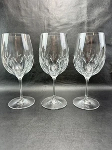 VTG Ralph Lauren RLL Set Of 3 Crystal Veranda Discontinue Wine Goblet Glasses 8” - Picture 1 of 7