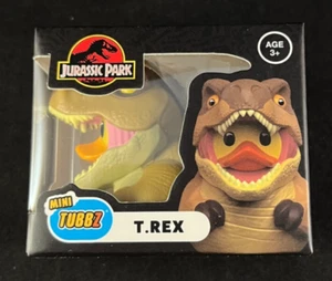Mini Tubbz - T. Rex - Jurassic Park - Rubber Duck - Approx 2" High - Picture 1 of 8