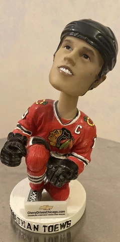 CHICAGO BLACKHAWKS - JONATHAN TOEWS BOBBLEHEAD - Very Good Condition Cover