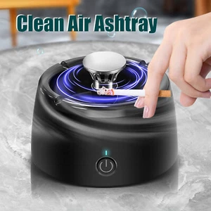 2in1 Multifunctional Smokeless Ashtray Air Purifier Ashtray for Home Office Car - Picture 1 of 13
