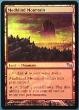 Madblind Mountain FOIL Shadowmoor NM Land Uncommon CARD (238353) ABUGames