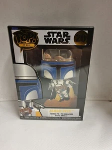 FUNKO POP PIN - STAR WARS - JANGO FETT #20 Disney Pin Badge New - Picture 1 of 3