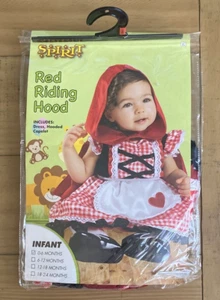 Infant & Toddler Girls Little Red Riding Hood Bodysuit Baby Costume - Picture 1 of 2