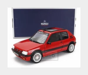 1:18 NOREV Peugeot 205 1.9 Gti Pts Rims 1992 Red NV184846 - Foto 1 di 2