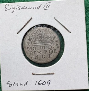 Poland/Prussia Silver Grosz, 1609 - Picture 1 of 4