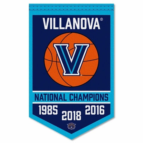 Villanova Wildcats Basketball National Champions Banner Flag Cover