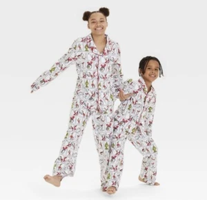 The Grinch PJ Pajama Set size M medium 8 - Christmas/Shirt/Pants - NEW - Picture 1 of 4