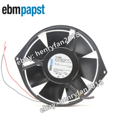 Ebmpapst 7114NHR Var130 Axial Fan DC24V 790mA 19W Cabinet/Inverter Cooling Fan - Image 1 of 4