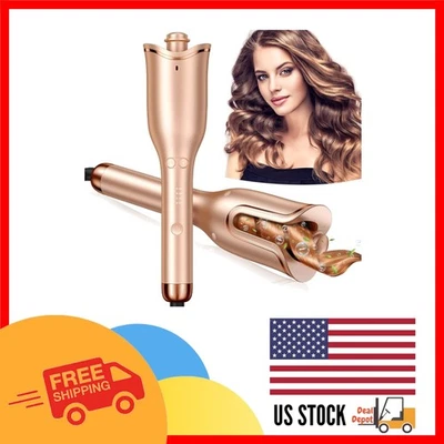 Automatic Hair Curler with Dual Voltage & Auto Shut-Off - Perfect for Travel - Image 1 of 4