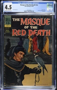 Máscara de la Muerte Roja CGC 4.5 Dell 1964 Vincent Price Foto Cubierta Springer Art - Imagen 1 de 2