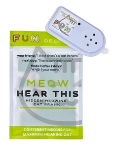 Meow Hear This: Hidden Cat Sound Prank Device to Prank Friends & Family – Fun... - Picture 1 of 4