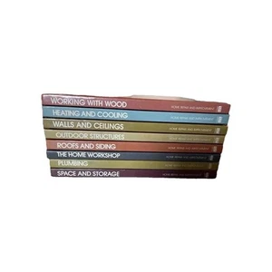 Do It Yourself Vintage Hardcovers Time Life Books Lot Of 8 Plumbing, Roofs More - Picture 1 of 1